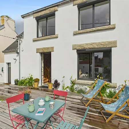Maison Pour 4 Classee 3 Etoiles - Terrasse - Guilvinec